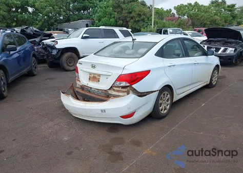 2014 Hyundai Accent Gls z USA, uszkodzony, nr VIN KMHCT4AE8EU633587